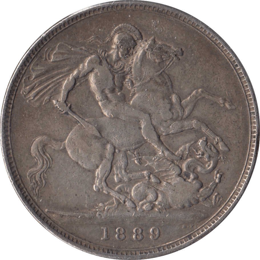 1889 CROWN ( GF ) - Crown - Cambridgeshire Coins