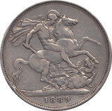 1889 CROWN ( GF ) - Crown - Cambridgeshire Coins