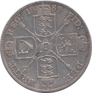 1889 CROWN ( GVF ) 14 - Crown - Cambridgeshire Coins