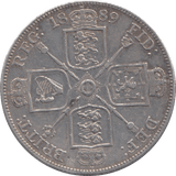 1889 CROWN ( GVF ) 14 - Crown - Cambridgeshire Coins