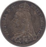 1889 CROWN ( GVF ) 4 - Crown - Cambridgeshire Coins