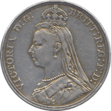 1889 CROWN ( GVF ) 8 - Crown - Cambridgeshire Coins