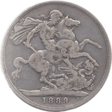 1889 CROWN ( NF ) 11 - Crown - Cambridgeshire Coins