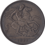 1889 CROWN ( NF ) - Crown - Cambridgeshire Coins