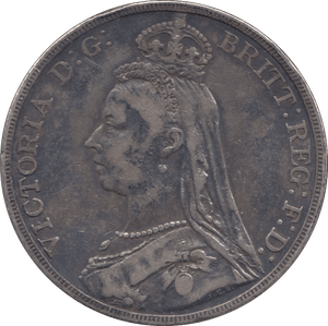 1889 CROWN ( VF ) 5 - Crown - Cambridgeshire Coins