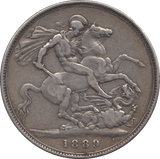 1889 CROWN ( VF ) 6 - Crown - Cambridgeshire Coins