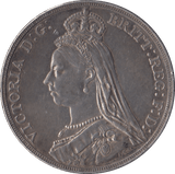 1889 CROWN ( VF ) 7 - Crown - Cambridgeshire Coins