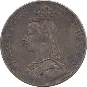 1889 CROWN ( VF ) 9 - Crown - Cambridgeshire Coins