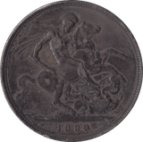 1889 CROWN ( VF ) - Crown - Cambridgeshire Coins