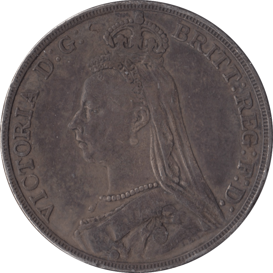 1889 CROWN ( VF ) - Crown - Cambridgeshire Coins