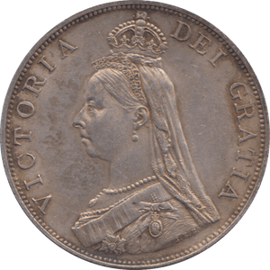 1889 DOUBLE FLORIN ( EF ) 2 - Double Florin - Cambridgeshire Coins