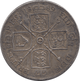 1889 DOUBLE FLORIN ( EF ) 3 - Double Florin - Cambridgeshire Coins