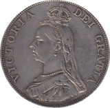 1889 DOUBLE FLORIN ( EF ) C - Double Florin - Cambridgeshire Coins