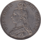 1889 DOUBLE FLORIN ( EF ) C - Double Florin - Cambridgeshire Coins