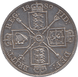 1889 DOUBLE FLORIN ( EF ) C - Double Florin - Cambridgeshire Coins