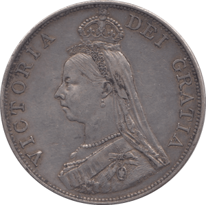 1889 DOUBLE FLORIN ( EF ) - Double Florin - Cambridgeshire Coins