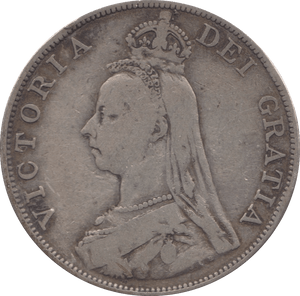 1889 DOUBLE FLORIN ( F ) - Double Florin - Cambridgeshire Coins