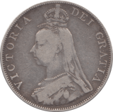 1889 DOUBLE FLORIN ( FINE ) 3 - Double Florin - Cambridgeshire Coins