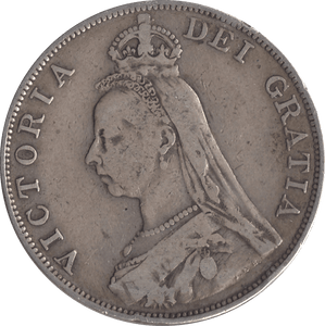 1889 DOUBLE FLORIN ( FINE) 7 - Double Florin - Cambridgeshire Coins
