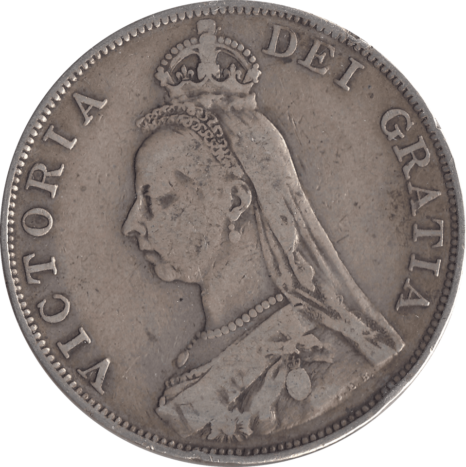 1889 DOUBLE FLORIN ( FINE) 7 - Double Florin - Cambridgeshire Coins