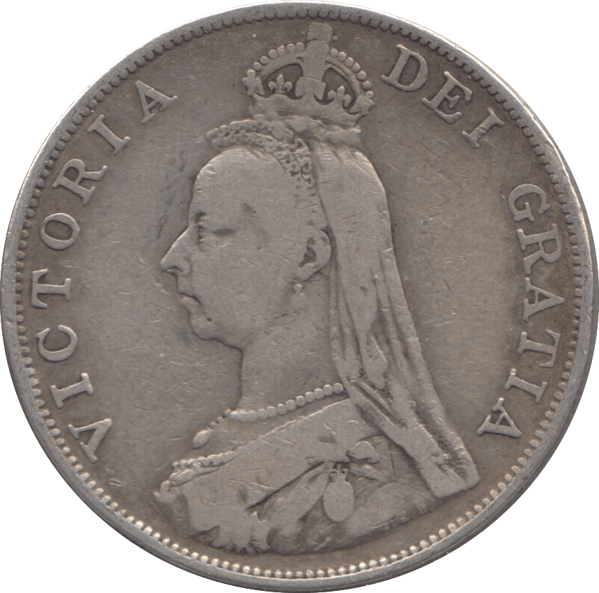 1889 DOUBLE FLORIN ( GF ) 1 - Double Florin - Cambridgeshire Coins