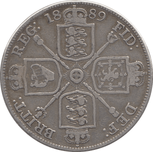 1889 DOUBLE FLORIN ( GF ) 1 - Double Florin - Cambridgeshire Coins