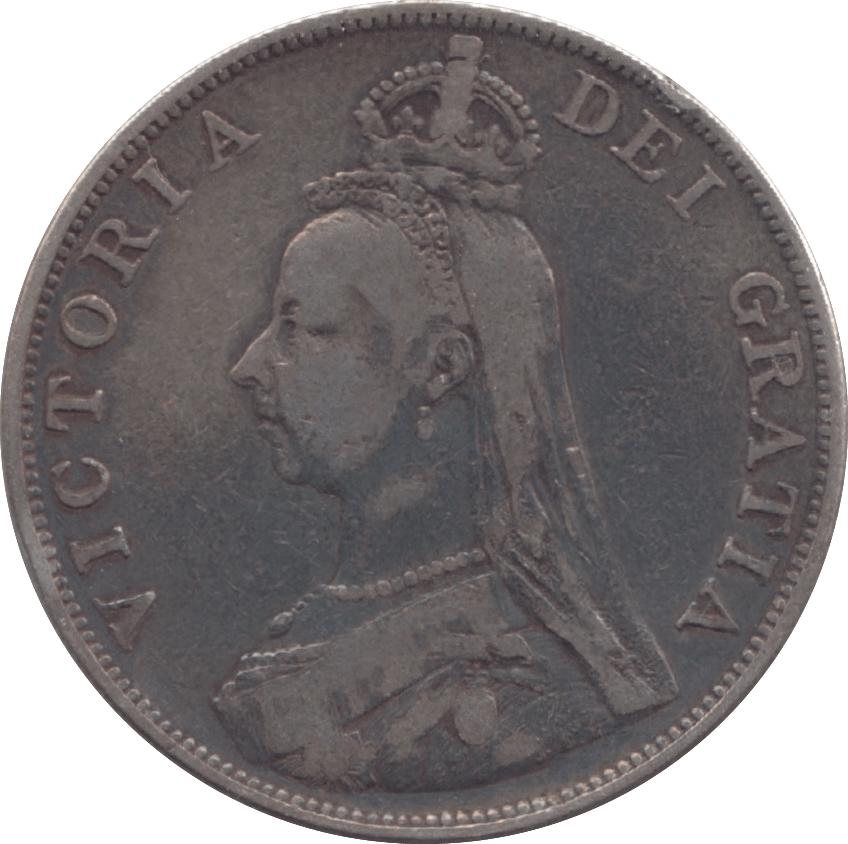 1889 DOUBLE FLORIN ( GF ) 6 - Double Florin - Cambridgeshire Coins