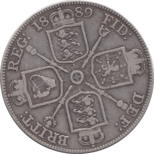 1889 DOUBLE FLORIN ( GF ) - Double Florin - Cambridgeshire Coins