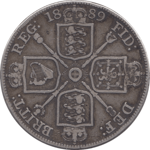 1889 DOUBLE FLORIN ( GF ) - Double Florin - Cambridgeshire Coins