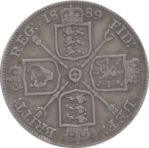 1889 DOUBLE FLORIN ( GF ) - Double Florin - Cambridgeshire Coins