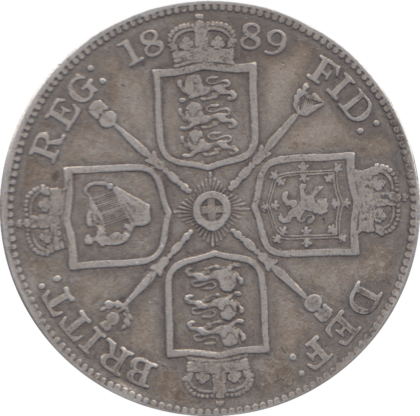 1889 DOUBLE FLORIN ( GF ) - Double Florin - Cambridgeshire Coins