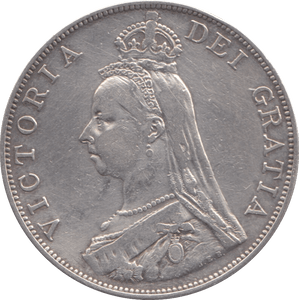1889 DOUBLE FLORIN ( GVF ) 2 - Double Florin - Cambridgeshire Coins