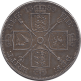 1889 DOUBLE FLORIN ( GVF ) 2 - Double Florin - Cambridgeshire Coins