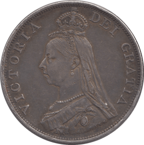 1889 DOUBLE FLORIN ( GVF ) 2 - Double Florin - Cambridgeshire Coins