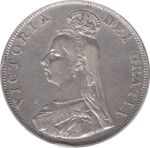 1889 DOUBLE FLORIN ( GVF ) 8 - Double Florin - Cambridgeshire Coins