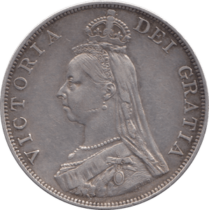 1889 DOUBLE FLORIN ( GVF ) - DOUBLE FLORIN - Cambridgeshire Coins