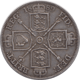 1889 DOUBLE FLORIN ( GVF ) - DOUBLE FLORIN - Cambridgeshire Coins