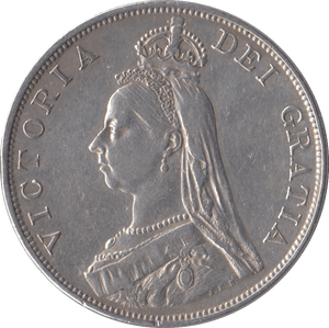 1889 DOUBLE FLORIN ( GVF ) - DOUBLE FLORIN - Cambridgeshire Coins