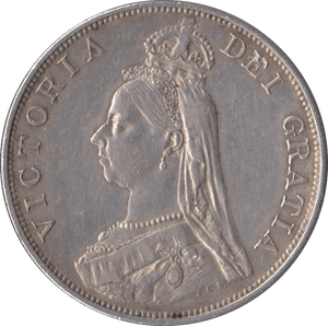 1889 DOUBLE FLORIN ( GVF ) - DOUBLE FLORIN - Cambridgeshire Coins