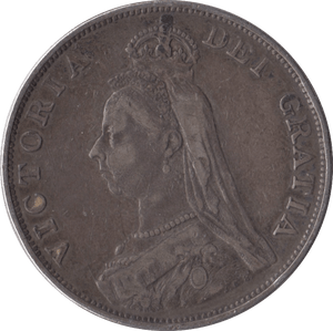 1889 DOUBLE FLORIN ( GVF ) - DOUBLE FLORIN - Cambridgeshire Coins