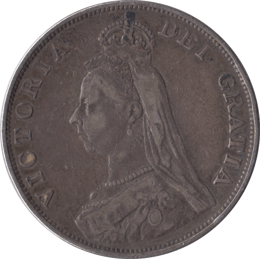 1889 DOUBLE FLORIN ( GVF ) - DOUBLE FLORIN - Cambridgeshire Coins