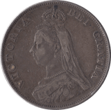 1889 DOUBLE FLORIN ( GVF ) - DOUBLE FLORIN - Cambridgeshire Coins