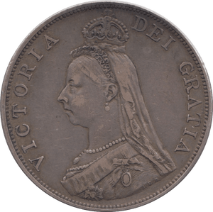 1889 DOUBLE FLORIN ( GVF ) - DOUBLE FLORIN - Cambridgeshire Coins