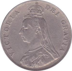 1889 DOUBLE FLORIN ( VF ) C - Double Florin - Cambridgeshire Coins