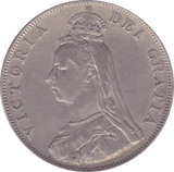 1889 DOUBLE FLORIN ( VF ) C - Double Florin - Cambridgeshire Coins