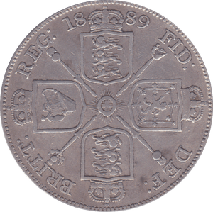 1889 DOUBLE FLORIN ( VF ) C - Double Florin - Cambridgeshire Coins