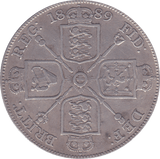 1889 DOUBLE FLORIN ( VF ) C - Double Florin - Cambridgeshire Coins