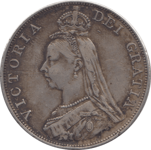 1889 DOUBLE FLORIN ( VF ) - DOUBLE FLORIN - Cambridgeshire Coins