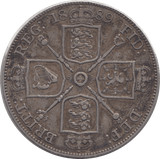1889 DOUBLE FLORIN ( VF ) - DOUBLE FLORIN - Cambridgeshire Coins