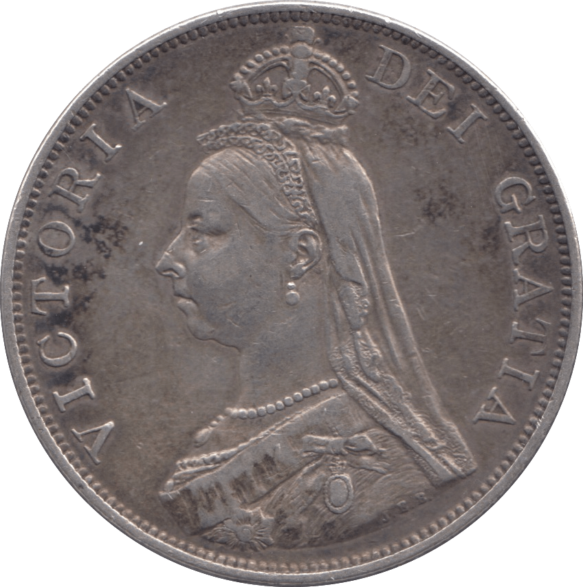 1889 DOUBLE FLORIN ( VF ) - DOUBLE FLORIN - Cambridgeshire Coins